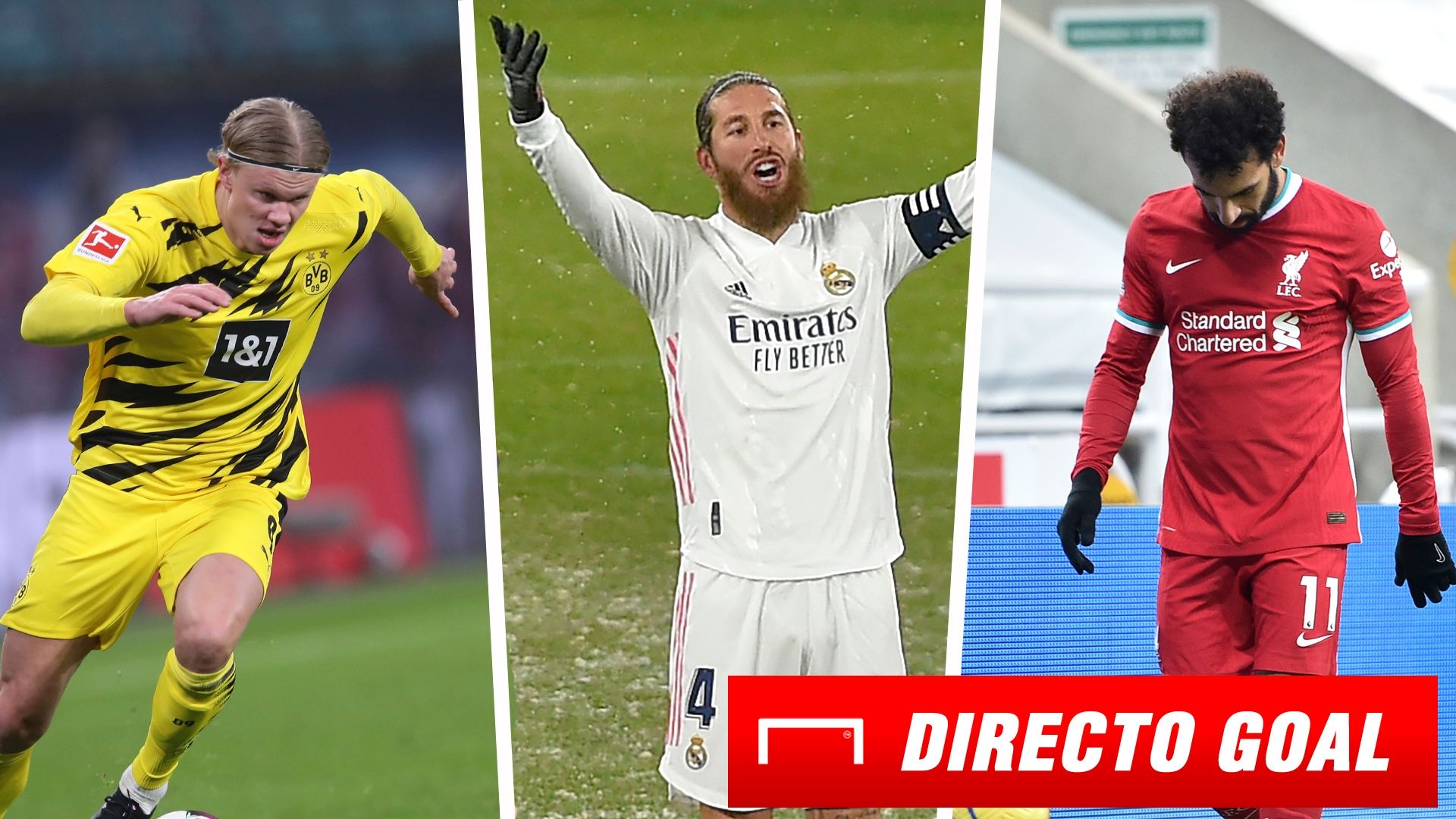 Haaland, Ramos y Salah, mercado