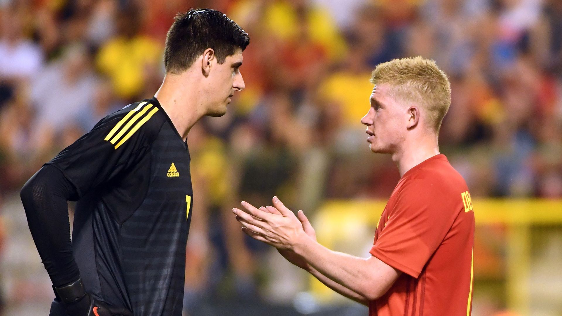 Courtois De Bruyne Belgien 08062018