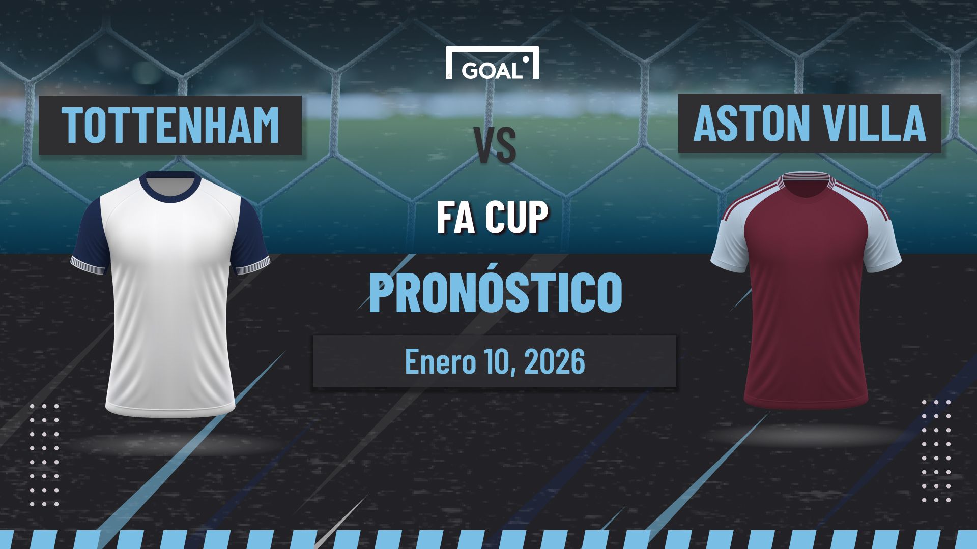 Tottenham vs Aston Villa Pronóstico y Apuestas FA Cup | 10/01/26