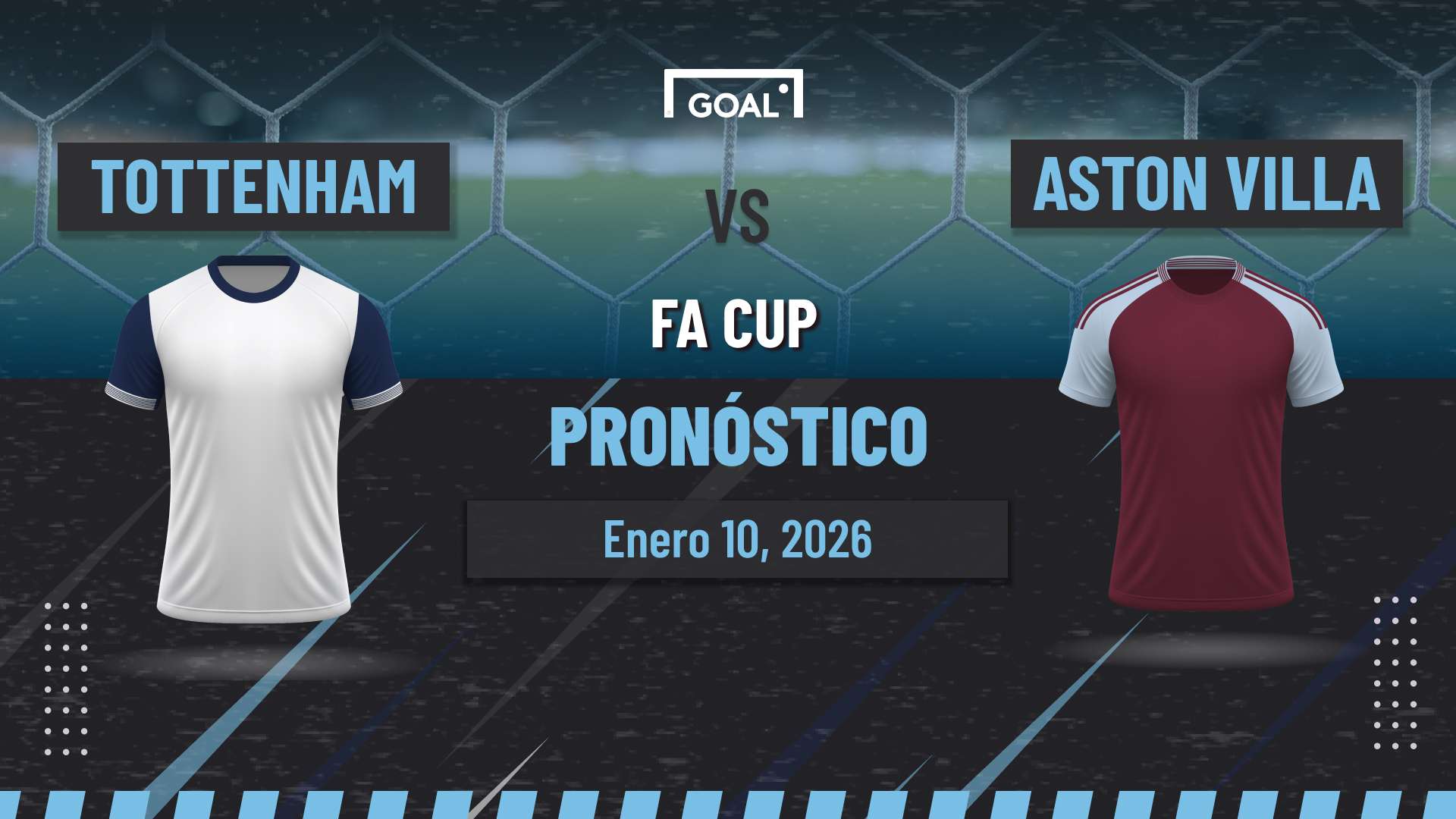 Tottenham vs Aston Villa Pronóstico y Apuestas FA Cup | 10/01/26