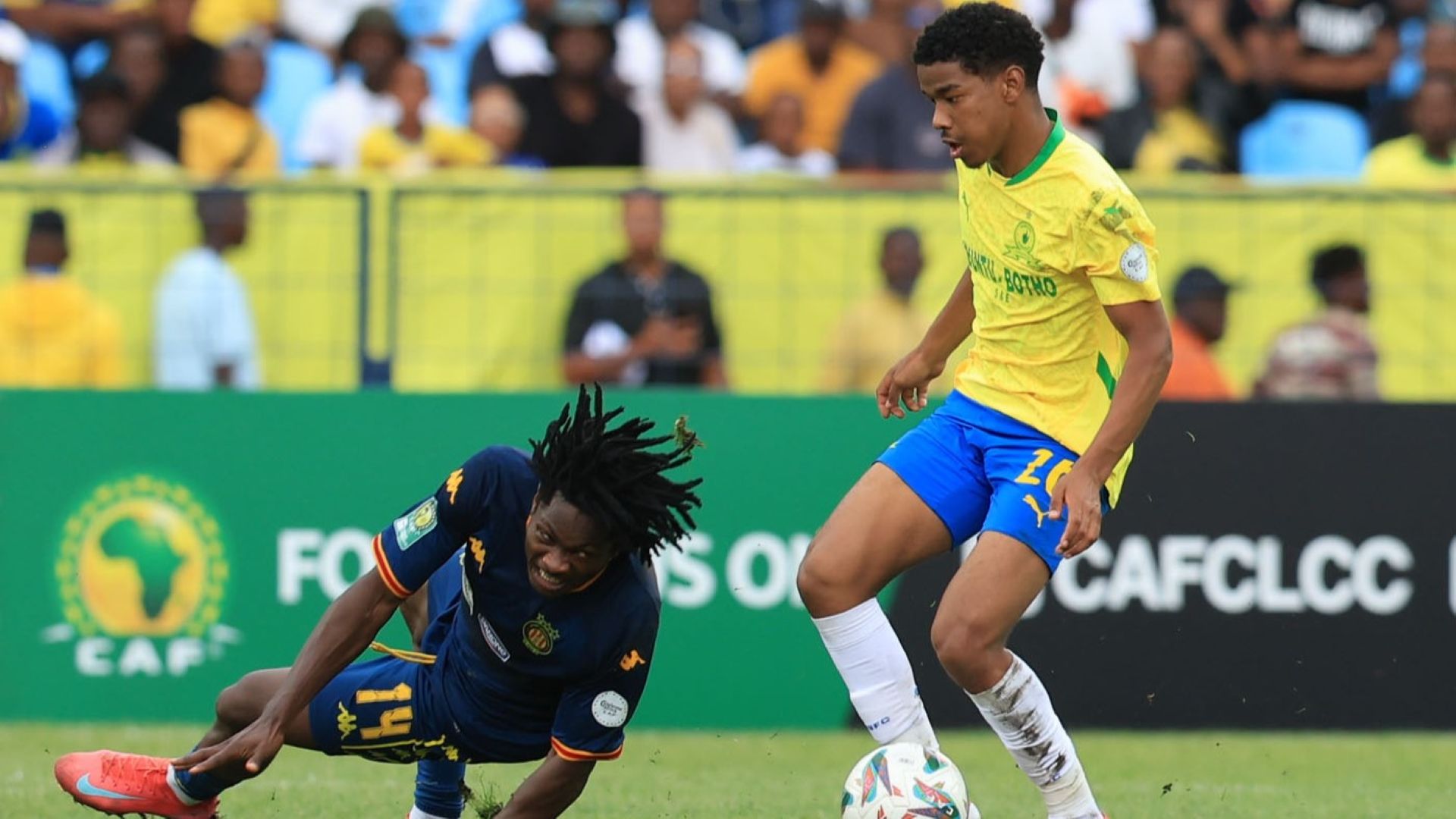 Jayden Adams and Ogbelu Onuche, Mamelodi Sundowns vs Esperance