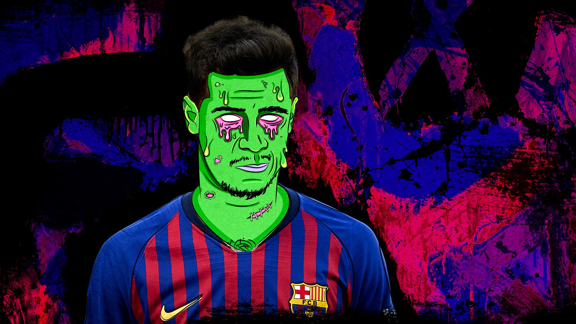 Philippe Coutinho Barcelona GFX