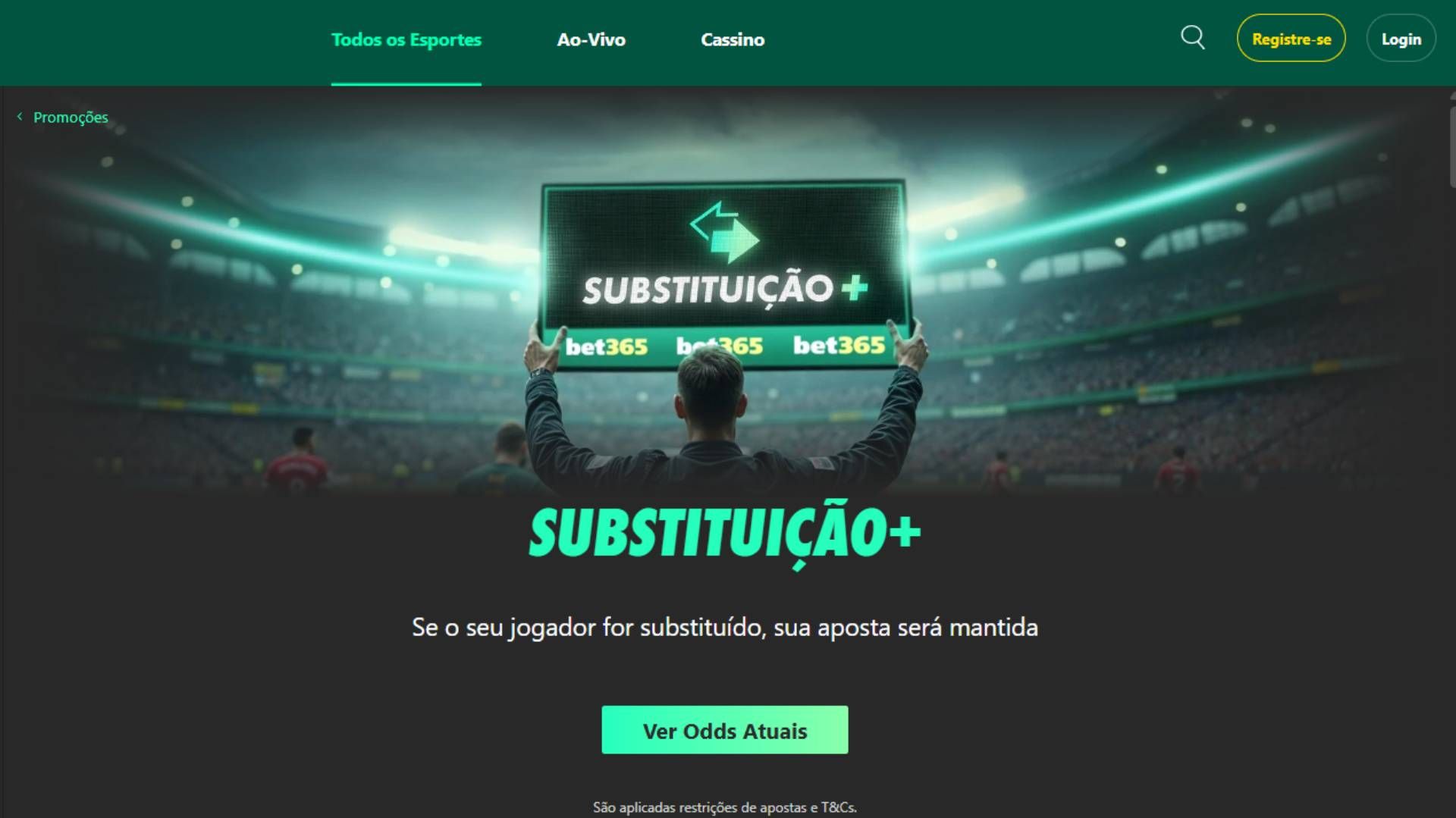 Substituição+ bet365