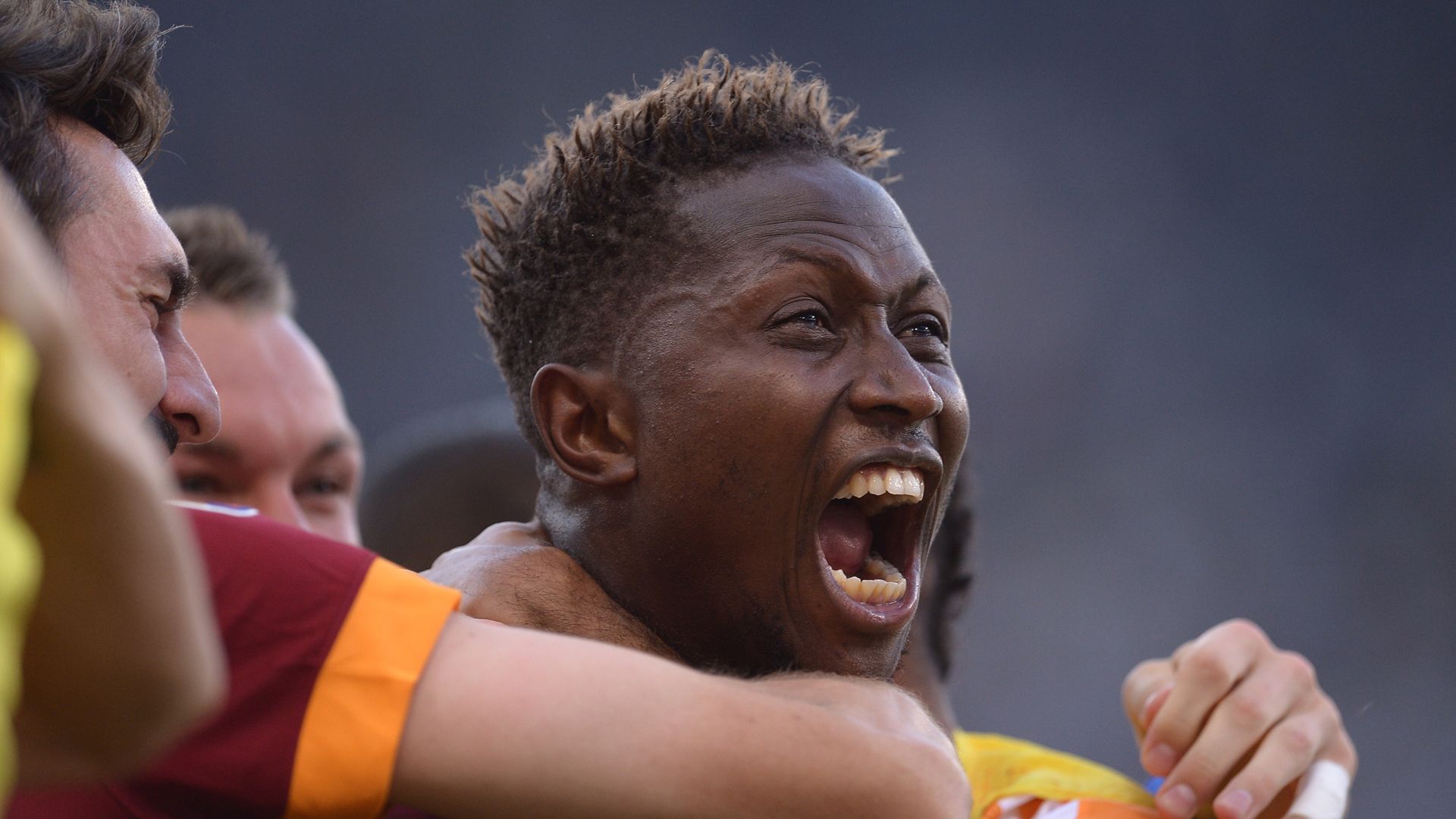 Mapou Yanga-Mbiwa AS Rom Lazio Rom Serie A 05252015