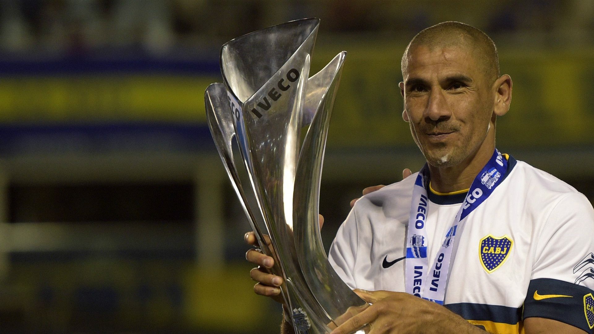 Daniel Diaz Boca Juniors Champion of Argentina tournament 2015