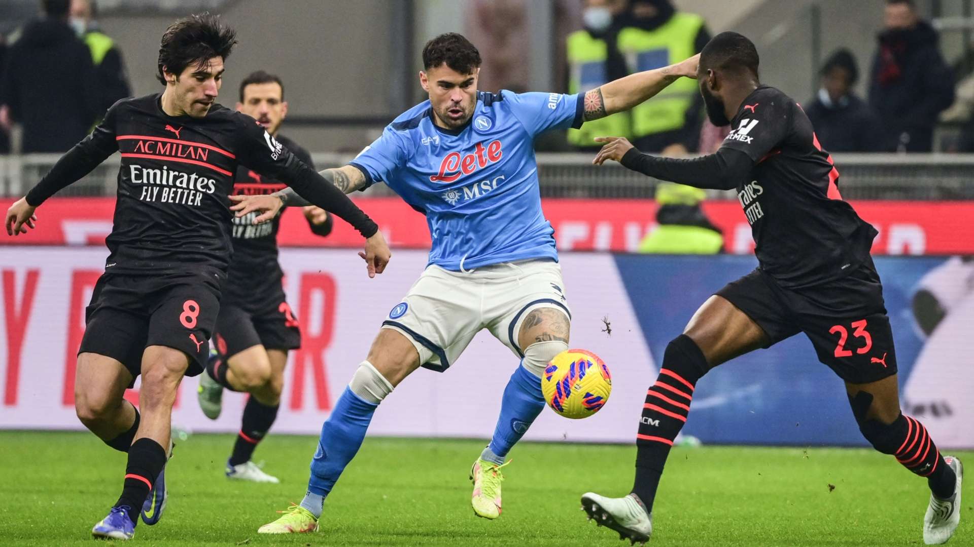 Petagna Milan Napoli