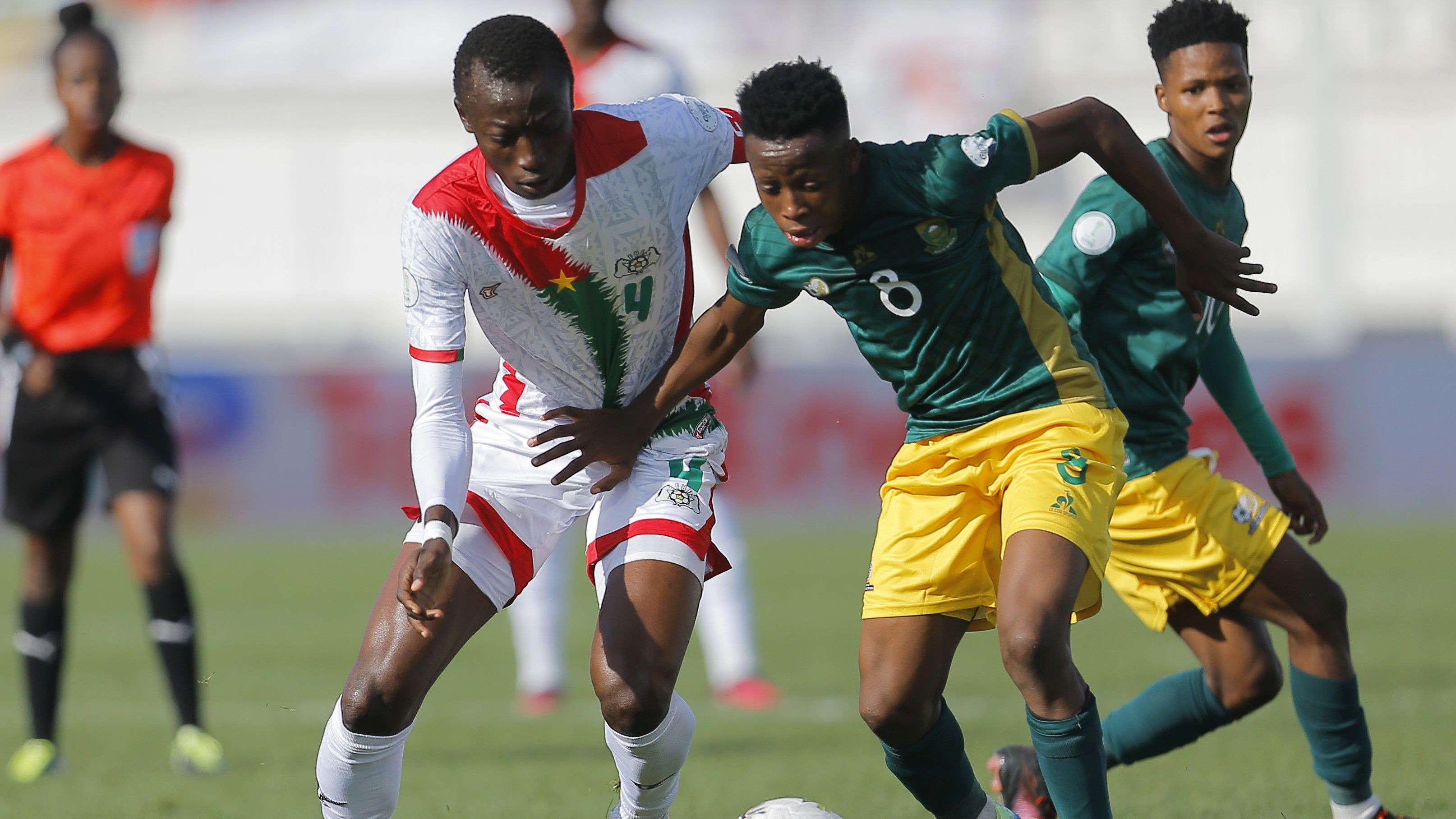 Burkina Faso, South Africa, Afcon U17