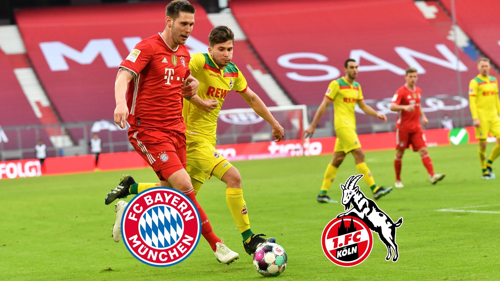 Niklas süle fc bayern münchen 1. FC köln rexhbecaj tv live-stream heute gfx