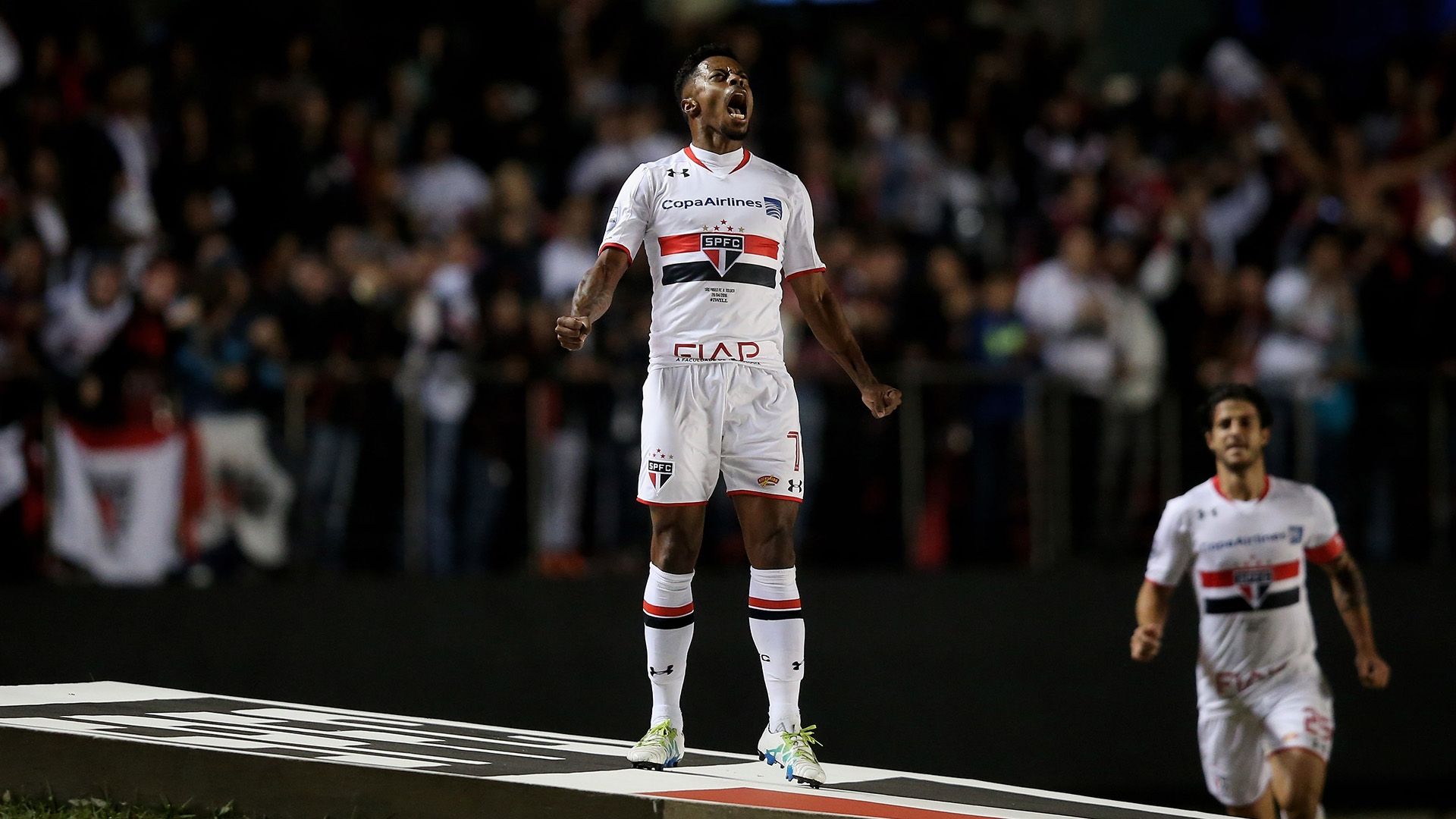Michel Bastos São Paulo Toluca Copa Libertadores 28042016