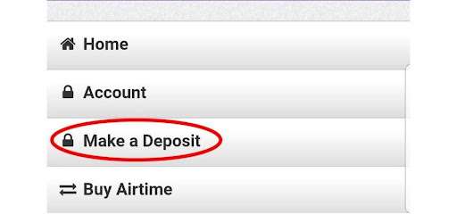 hollywoodbets make a deposit cashier tab screenshot