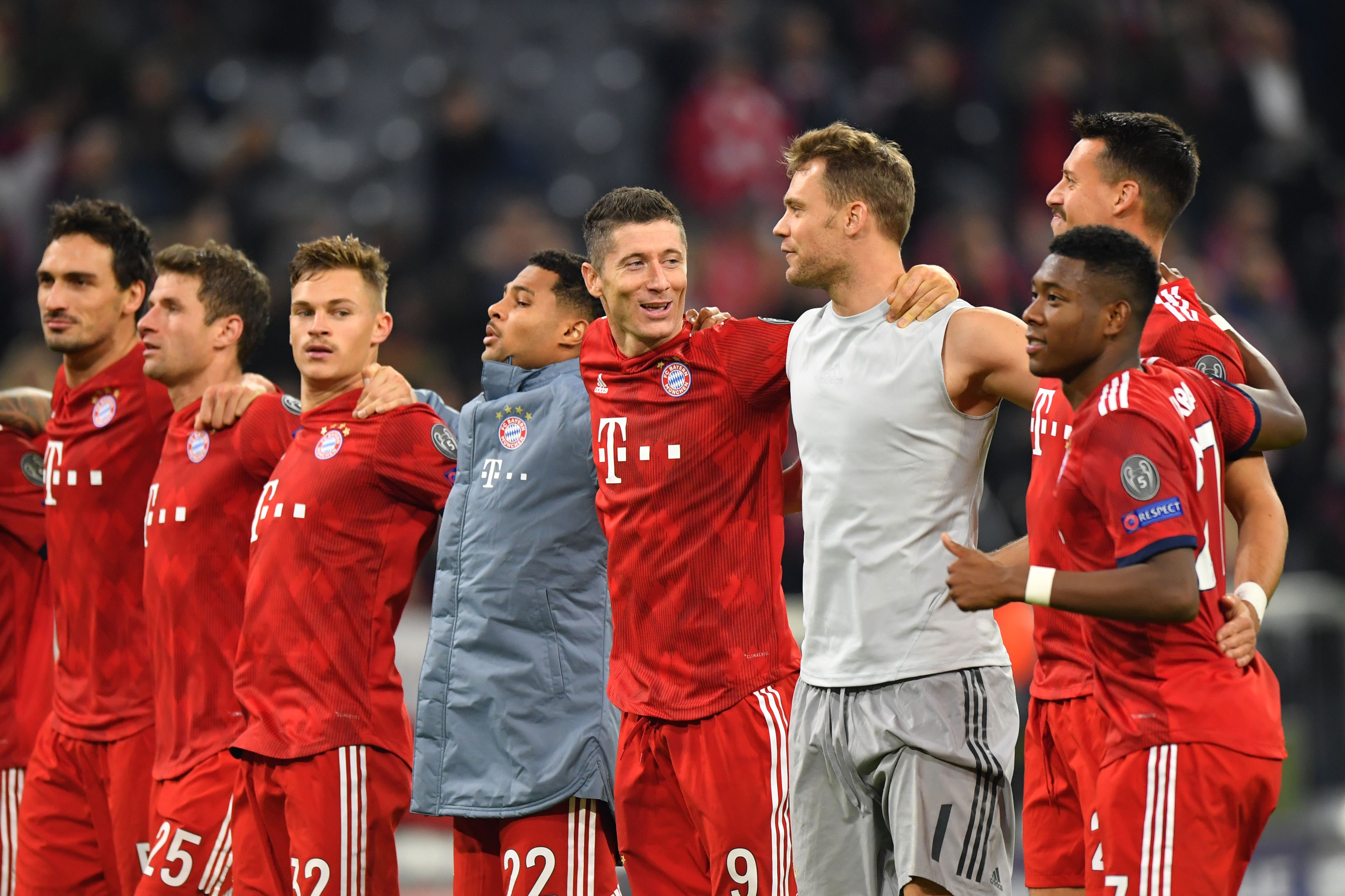 Bayern Munchen AEK Champions League 07112018