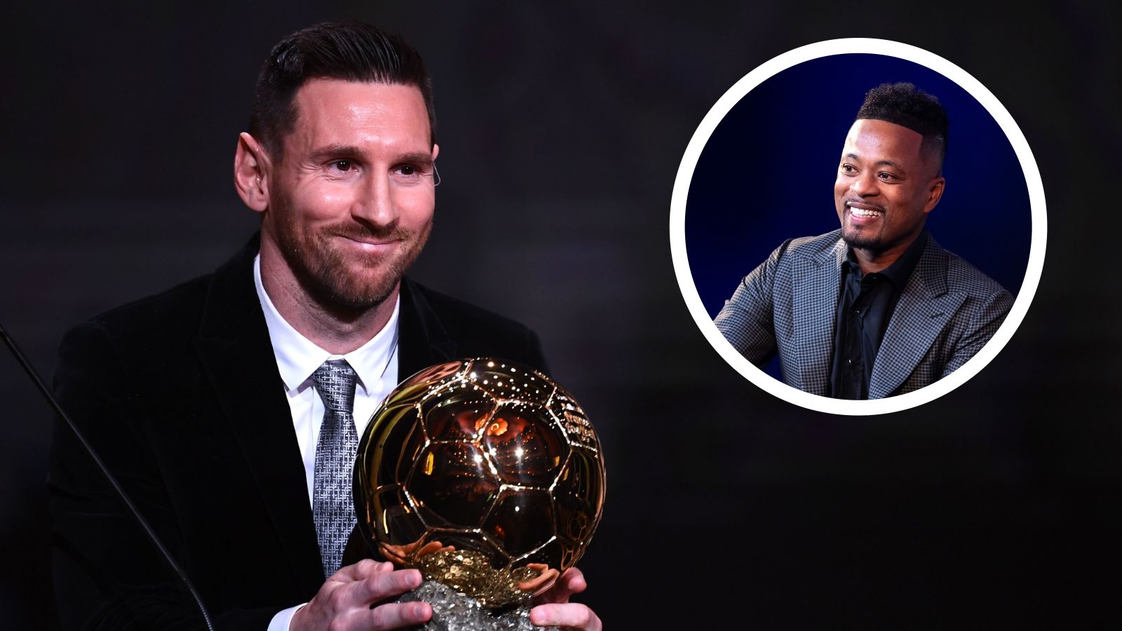 Messi Evra Ballon d'or