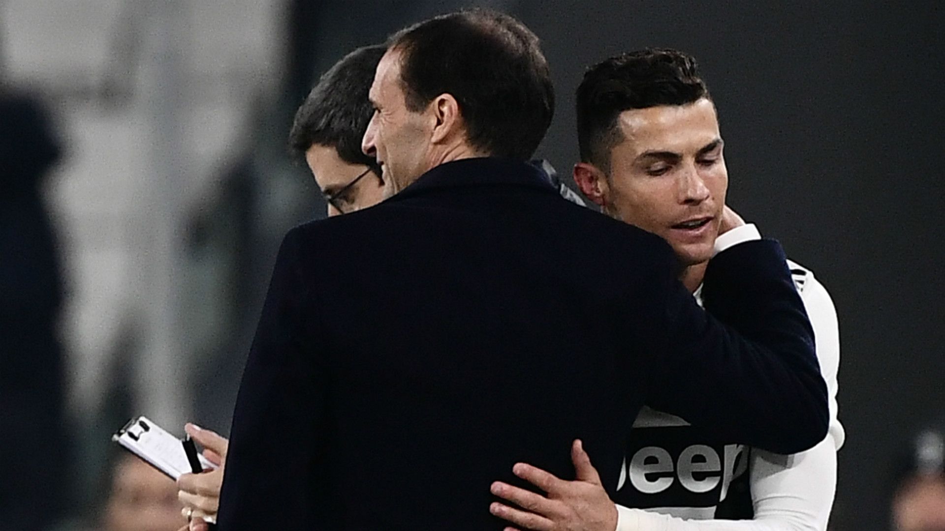 Massimiliano Allegri Cristiano Ronaldo Juventus Frosinone