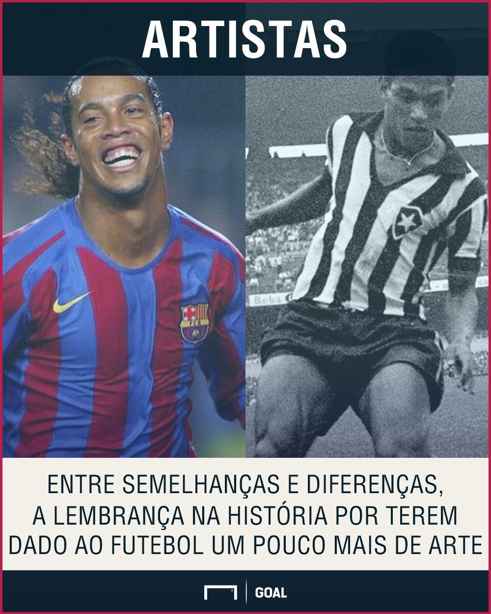 GFX Ronaldinho Garrincha