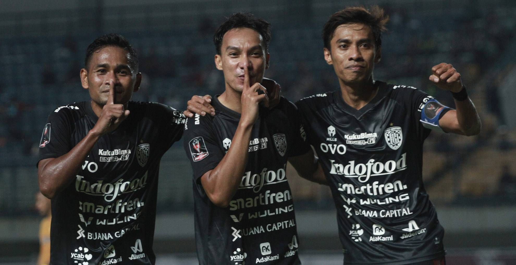 Ramdani Lestaluhu, Novri Setiawan & Fadil Sausu - Selebrasi Bali United (Piala Presiden 2022)