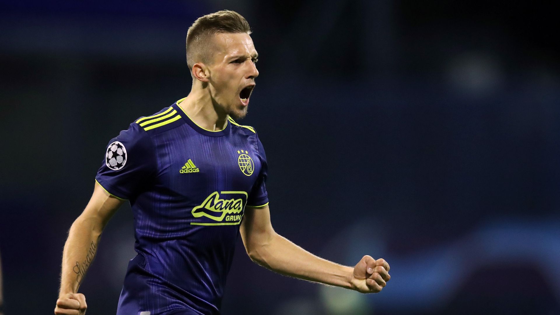 Mislav Orsic Dinamo Zagreb Atalanta Champions League