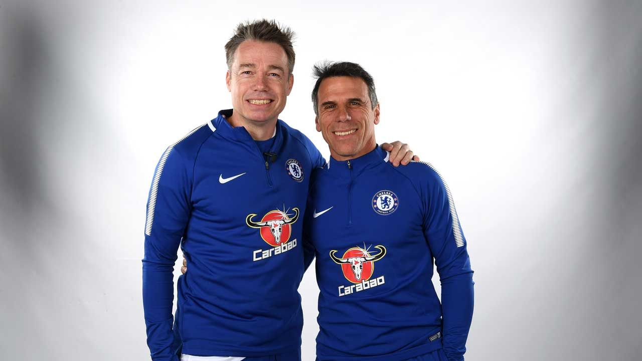 Chelsea legends versus Inter Forever