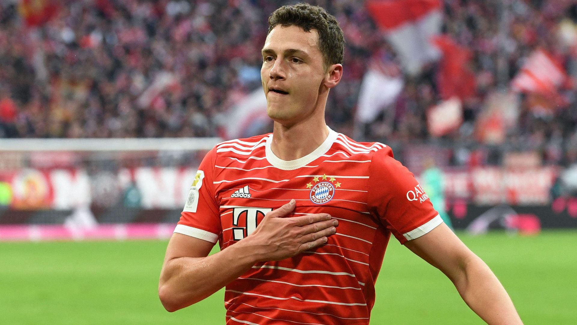 BENJAMIN PAVARD BAYERN MÜNCHEN BUNDESLIGA 15042023