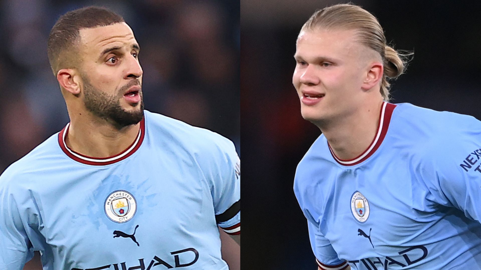 Kyle Walker Erling Haaland