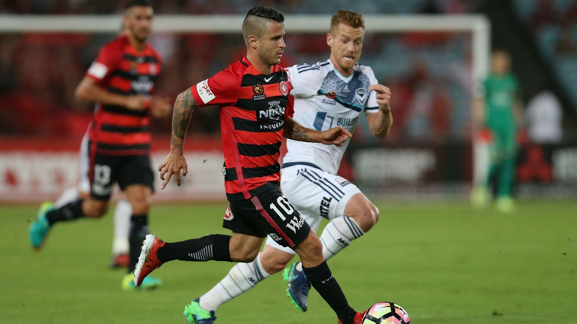 Nico Martinez Western Sydney Wanderers v Melbourne Victory A-League 10122016