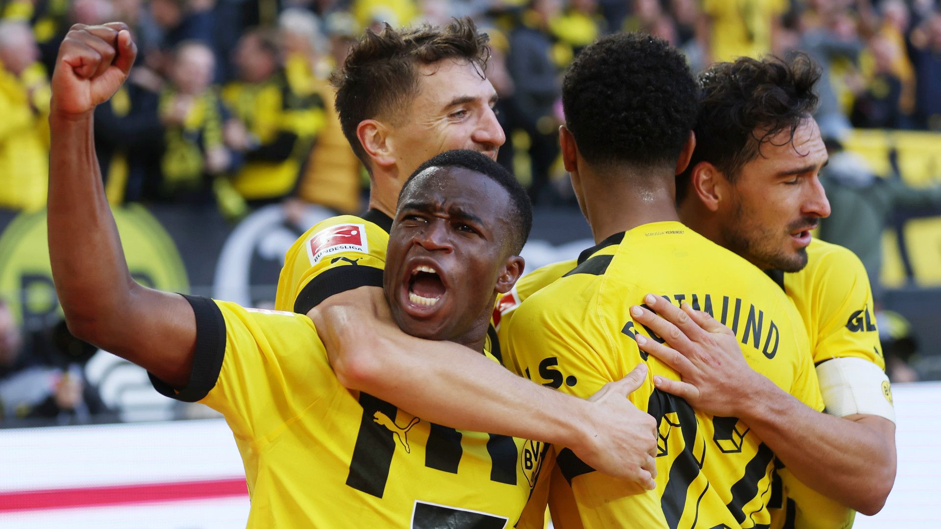 YOUSSOUFA MOUKOKO BORUSSIA DORTMUND BUNDESLIGA 17092022