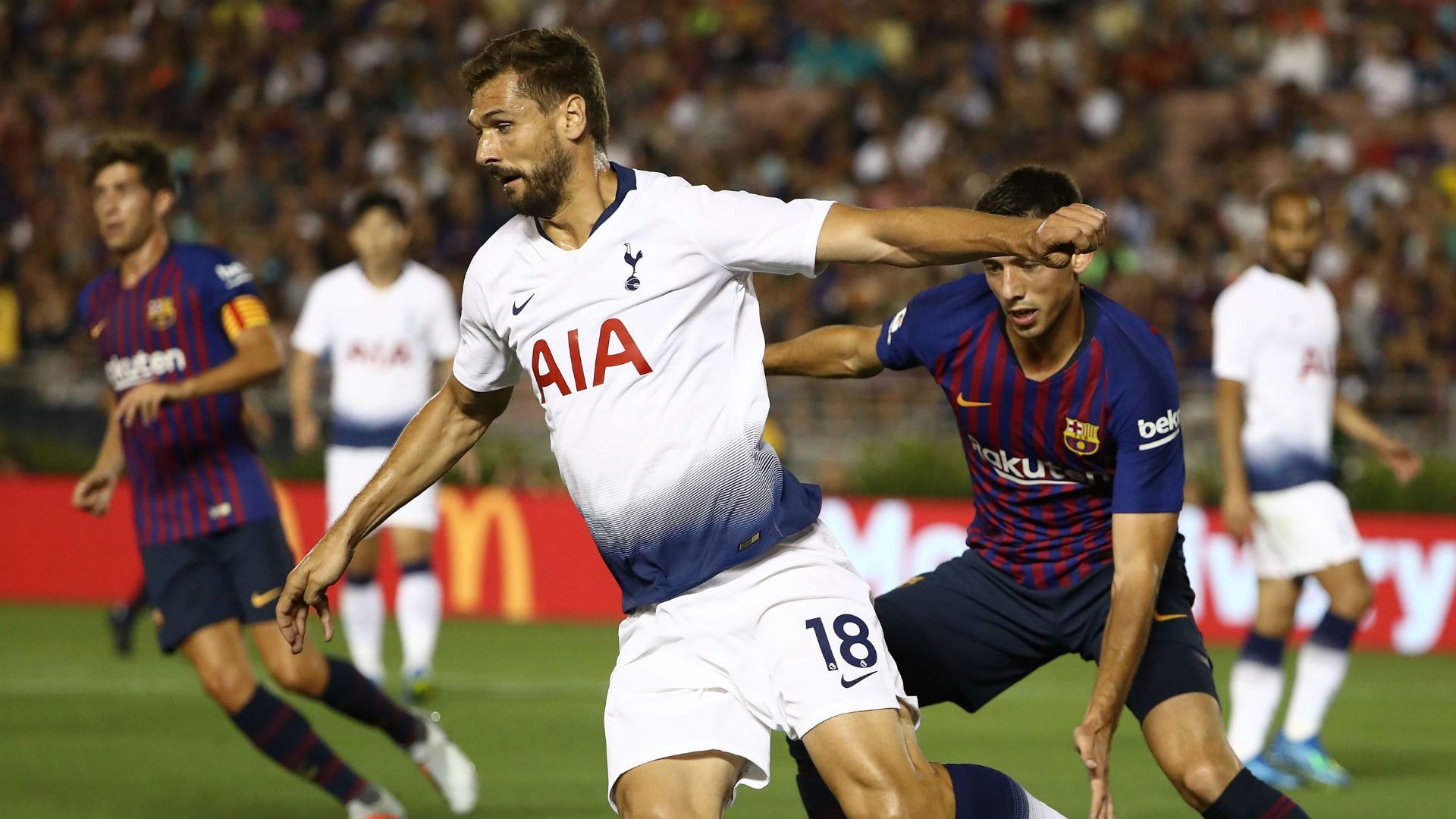 Fernando Llorente Tottenham Barcelona ICC 2018