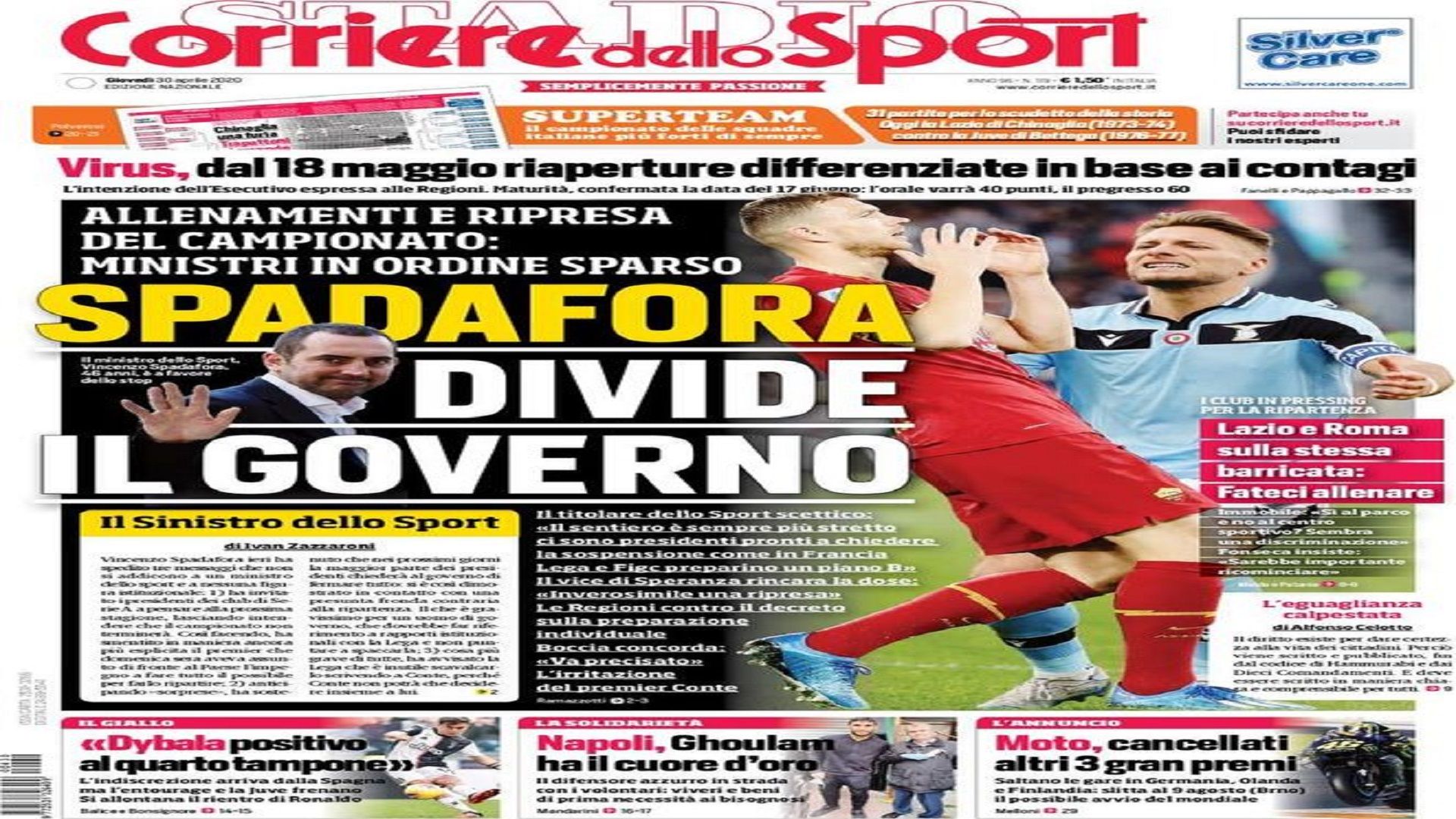 30 April Corriere