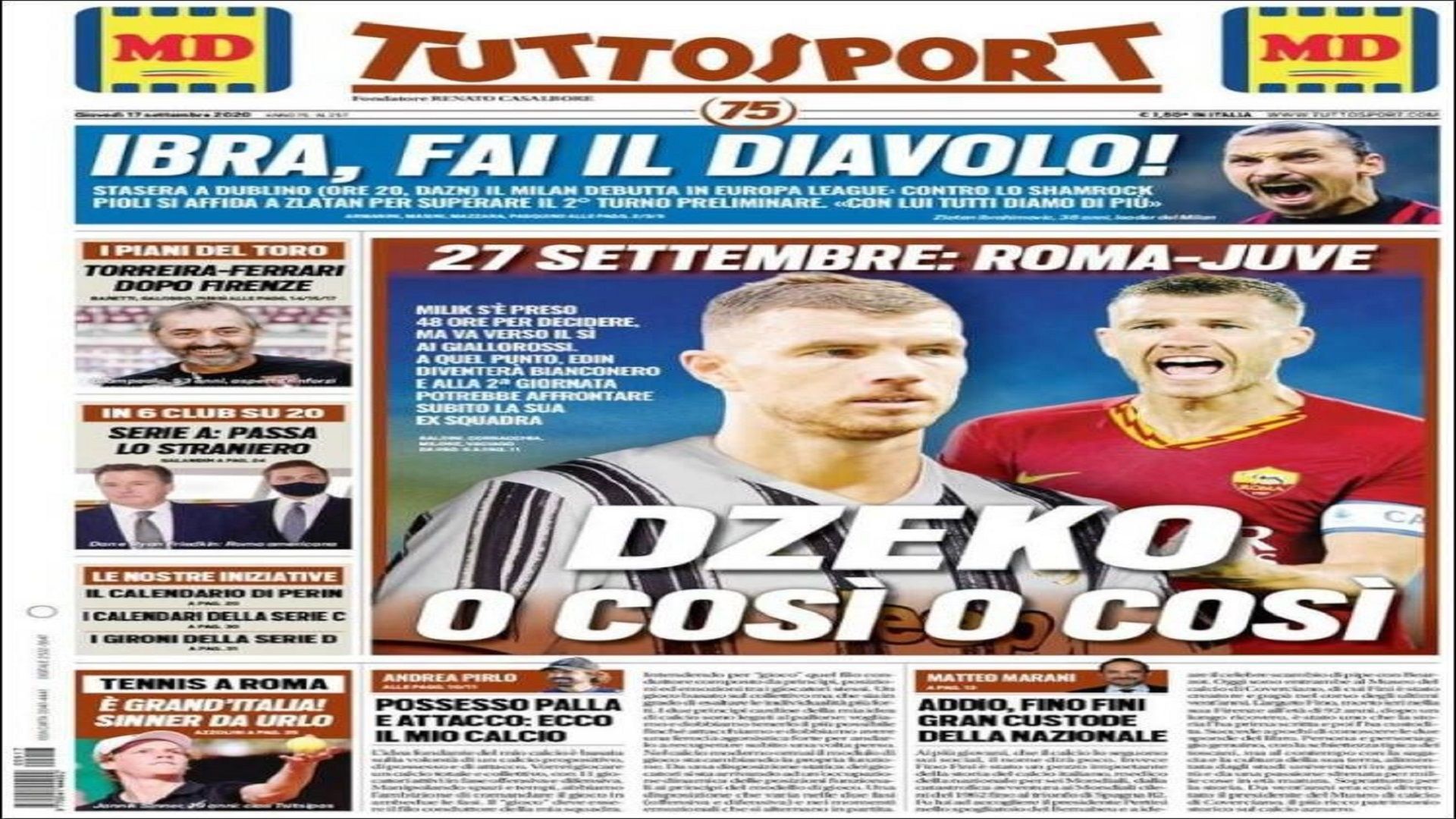 17 September embed only TuttoSport