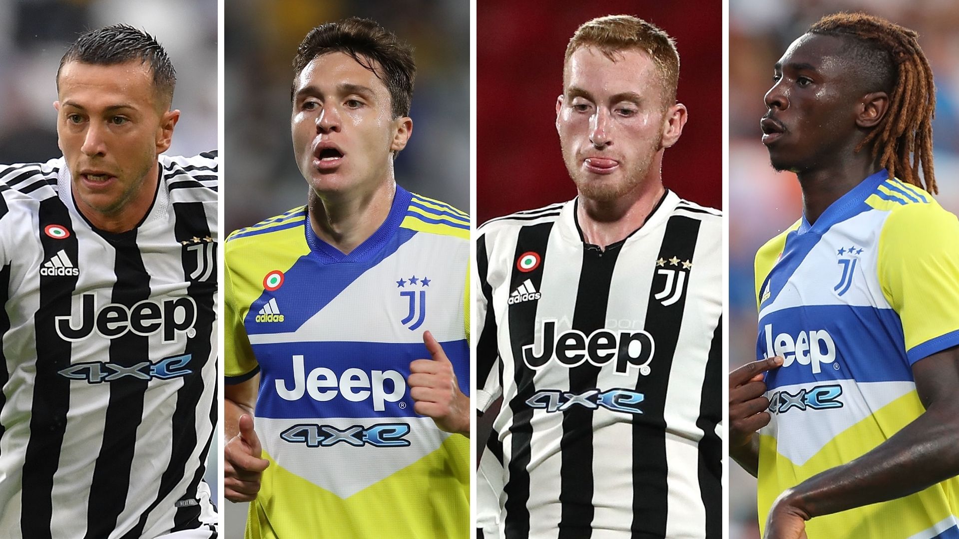 Bernardeschi Chiesa Kulusevski Kean