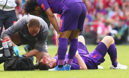 Milner Injury Napoli Liverpool
