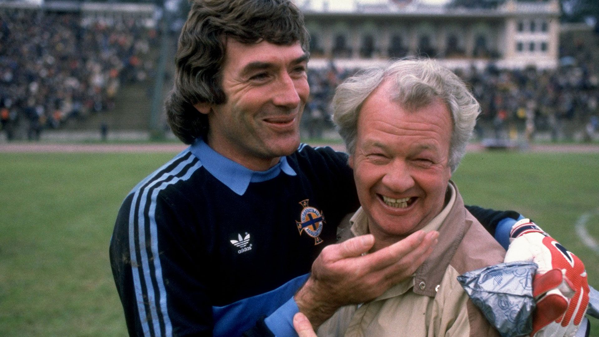 Pat Jennings Billy Bingham Northern Ireland