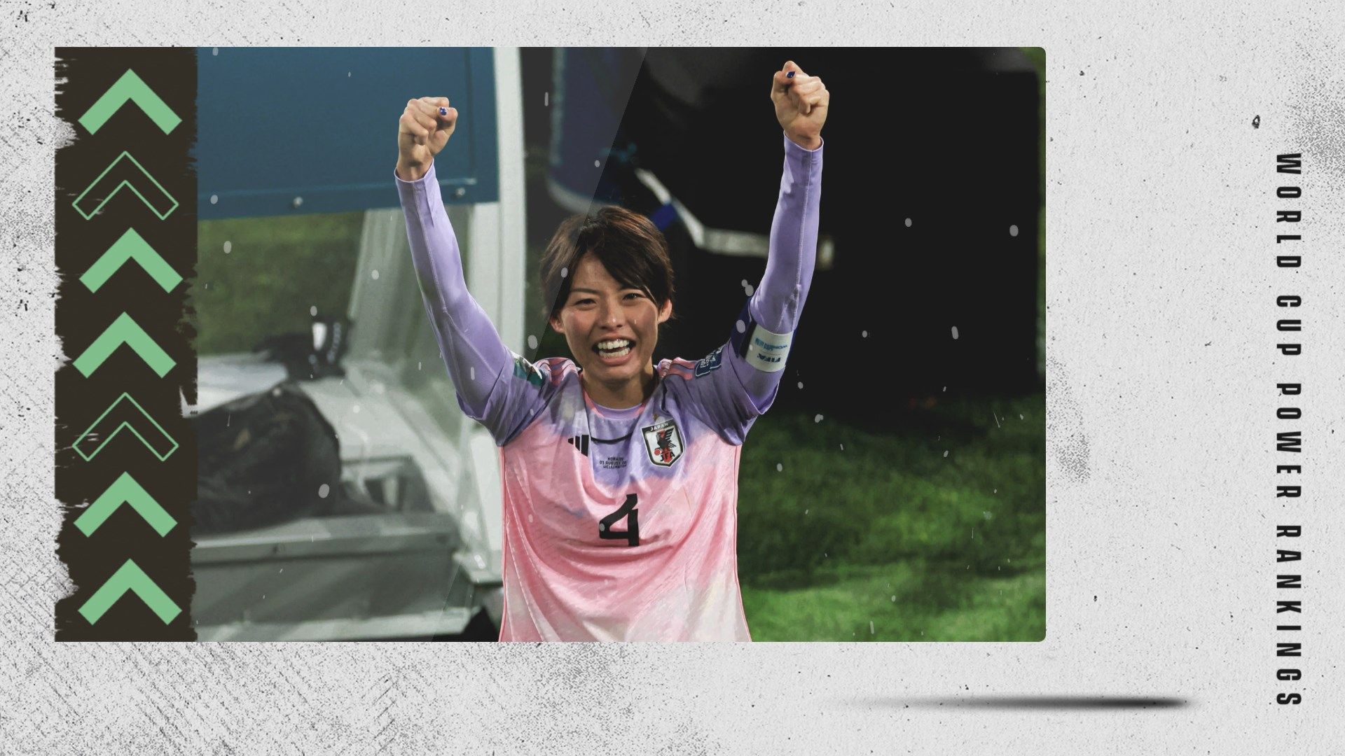 Japan World Cup power rankings up