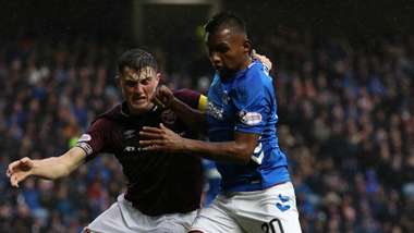 John Souttar Hearts Alfredo Morelos Rangers 2018-19
