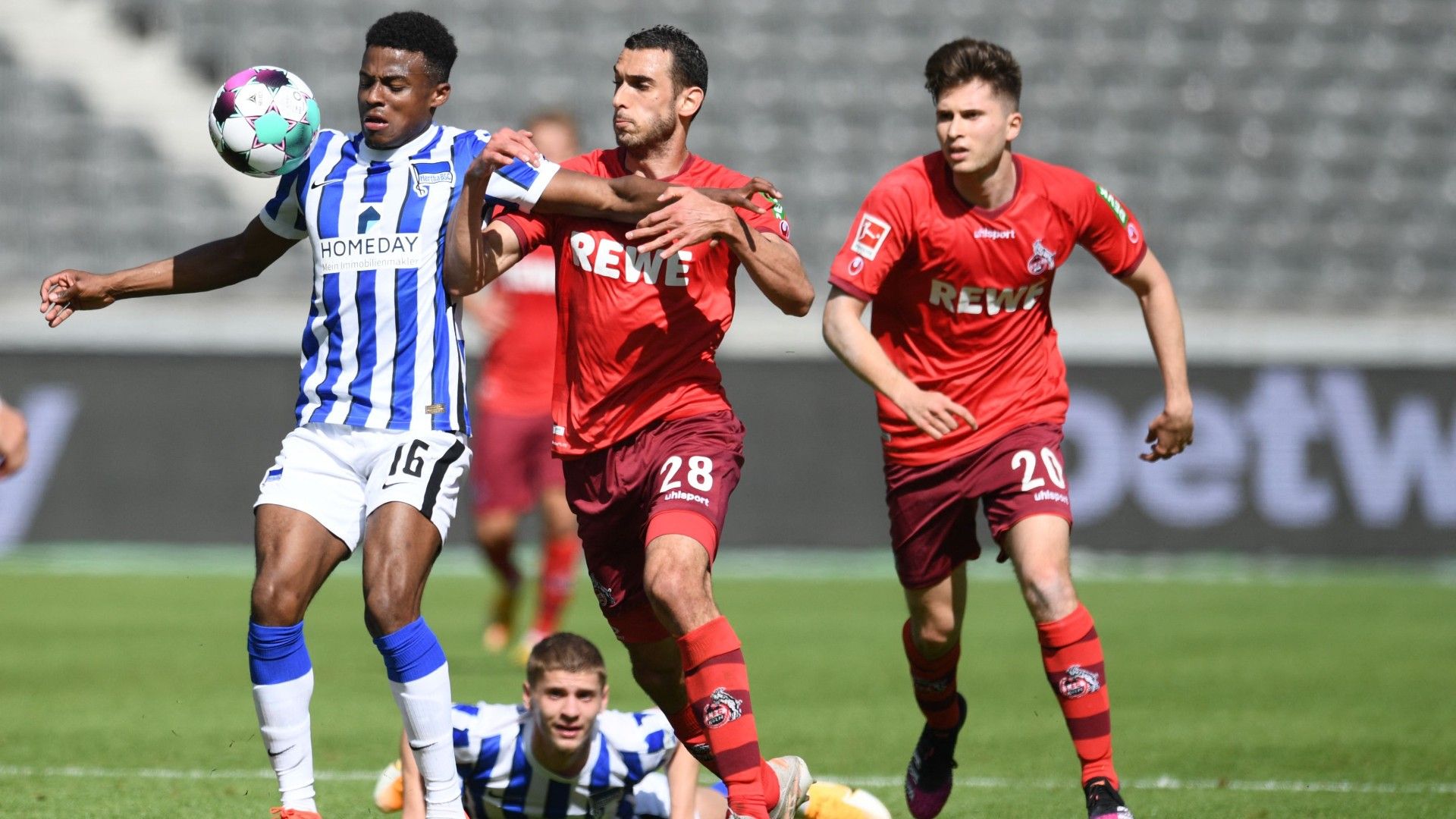 Hertha BSC Köln Bundesliga 15052021