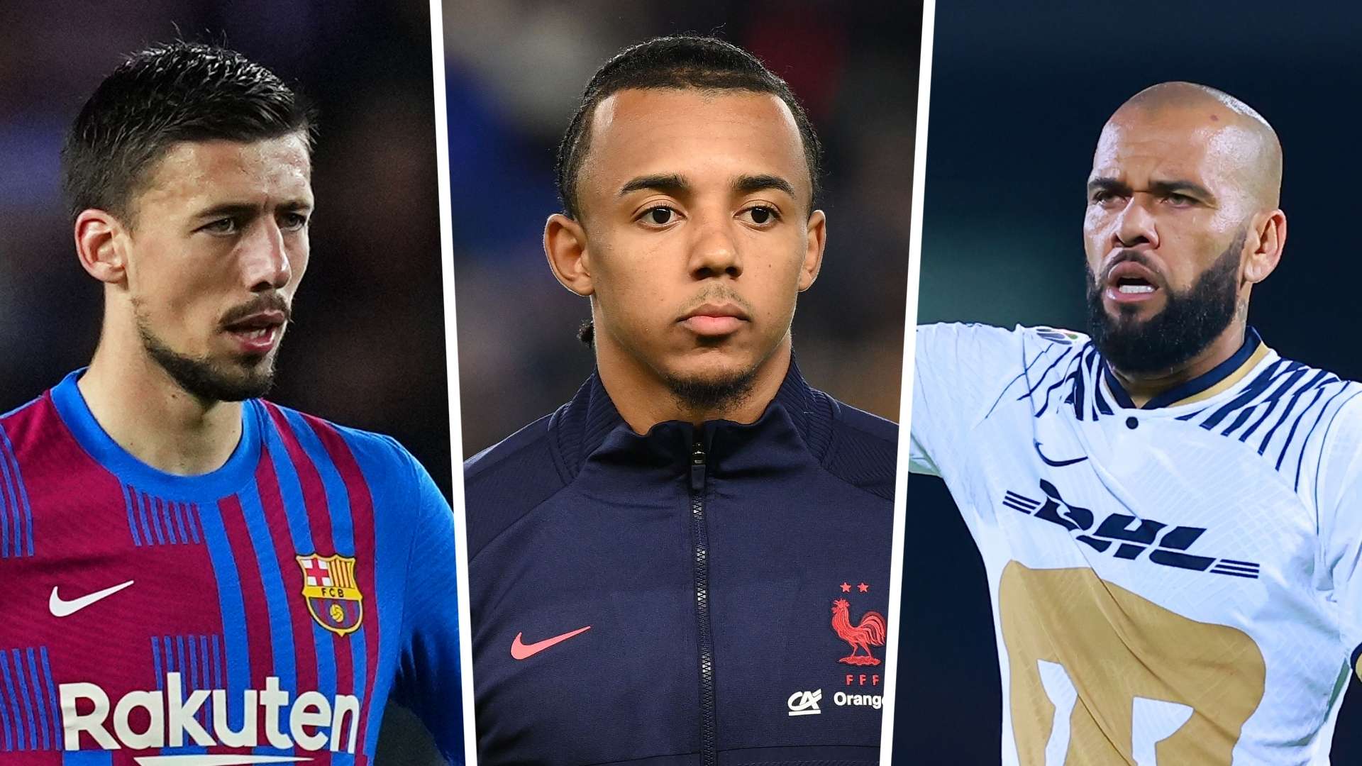 Lenglet Kounde Dani Alves