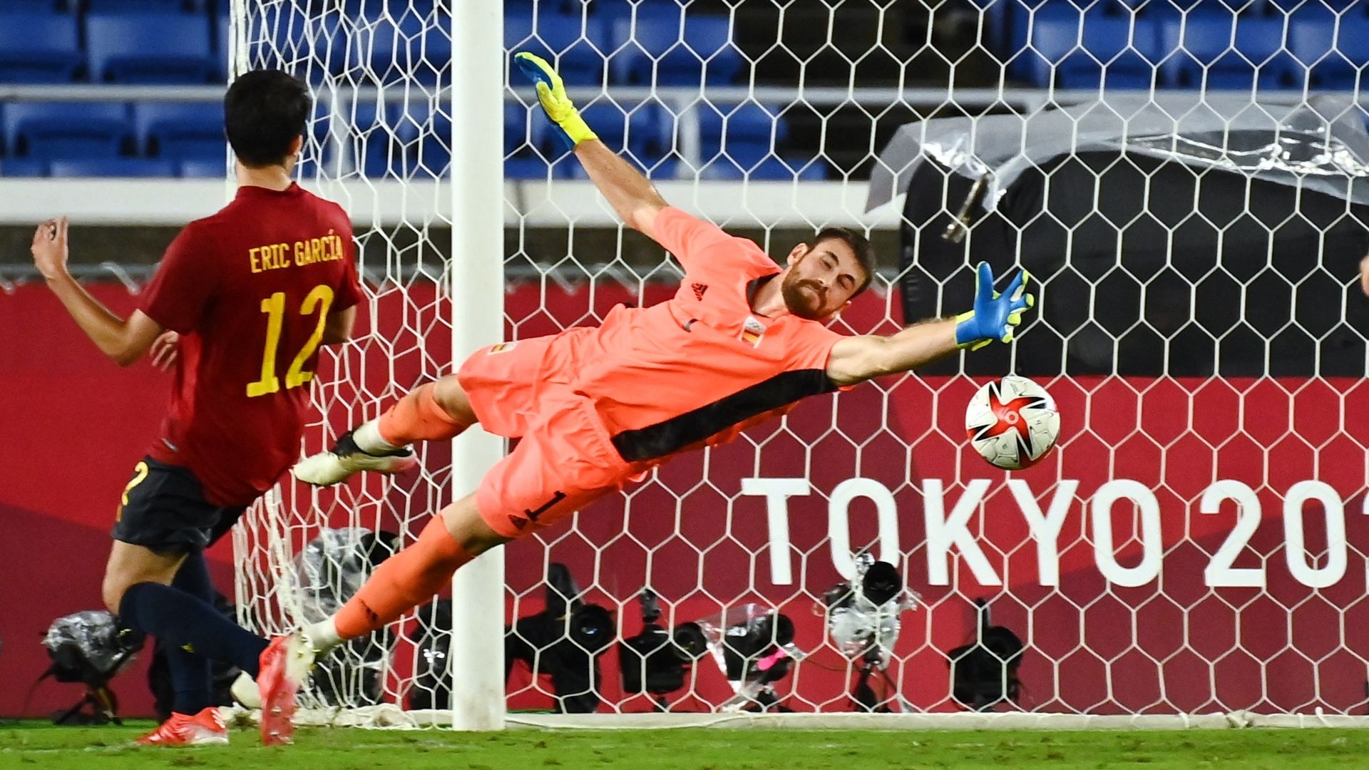 Unai Simón España Eric Garcia 2021