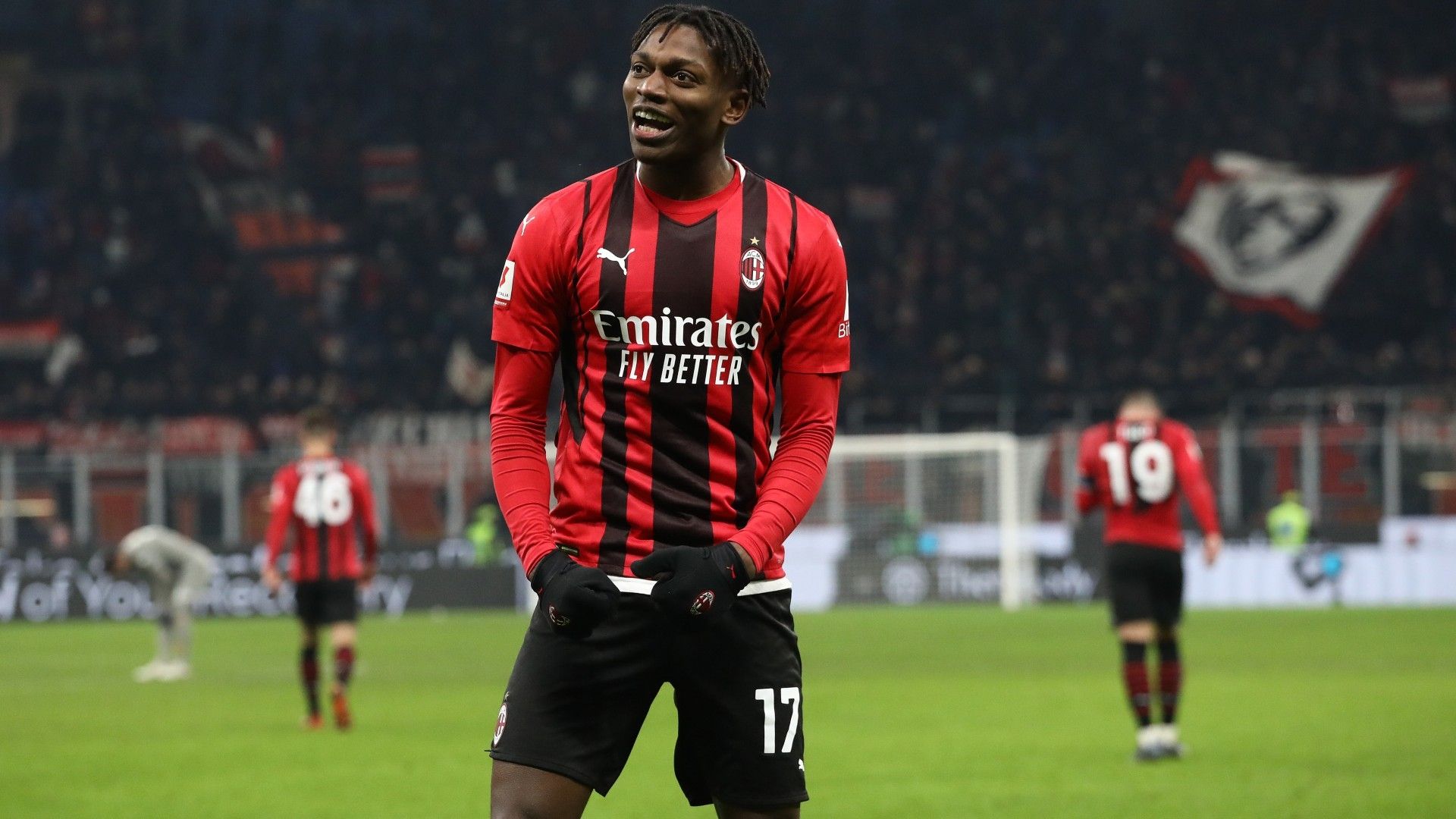 Rafael Leao Milan Genoa Coppa Italia