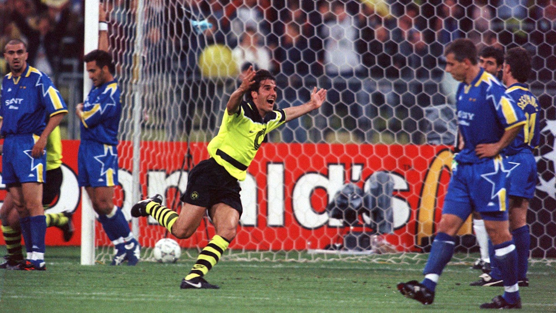 Karl-Heinz Riedle Borussia Dortmund Juventus