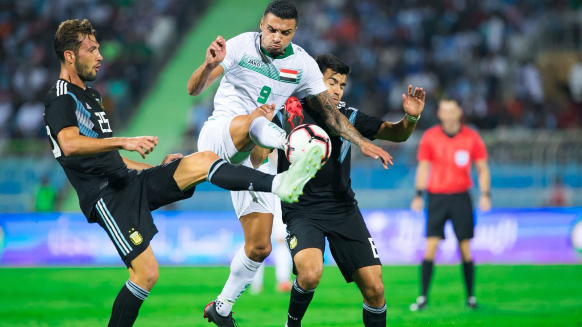 Franco Mudo Vazquez Irak Argentina Amistoso Internacional 11102018