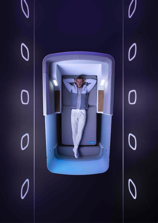 Gareth Bale SIMBA Sleep ambassador