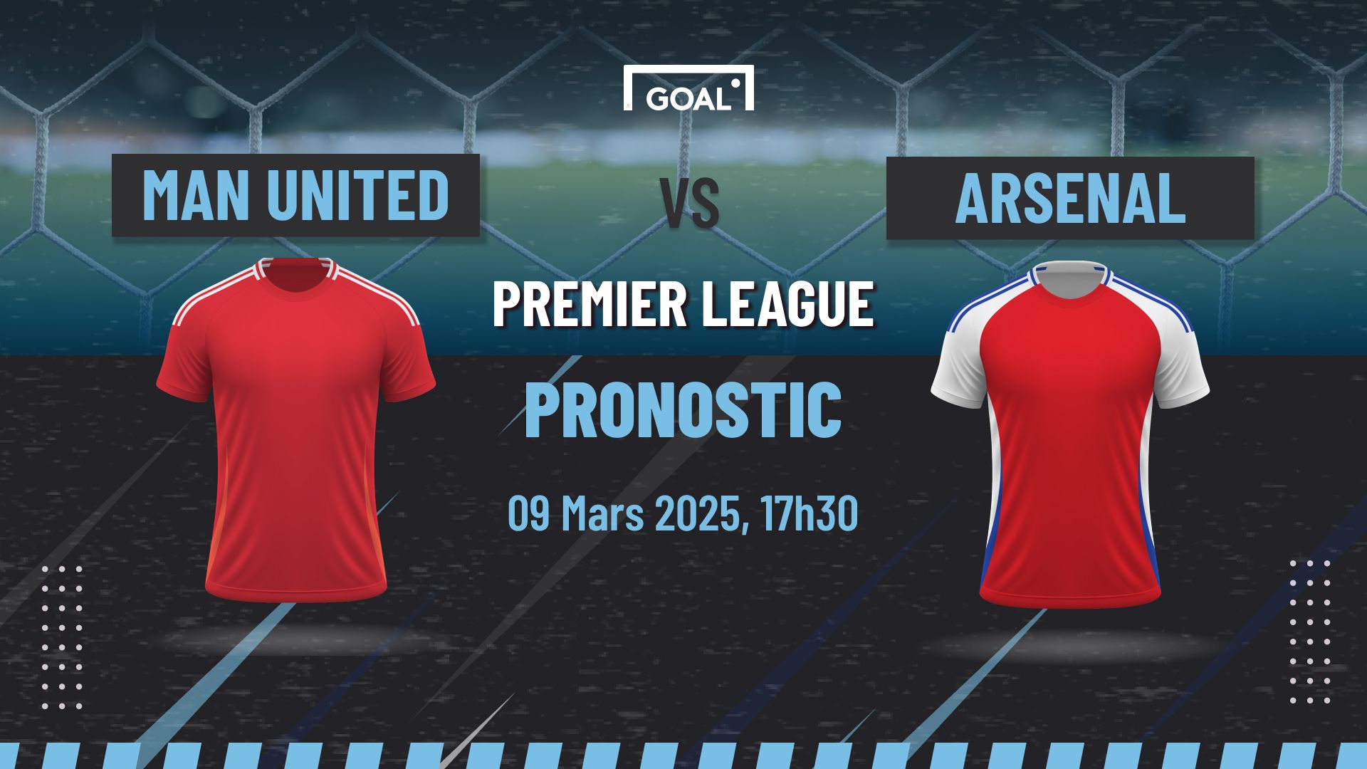 Pronostic Manchester United Arsenal