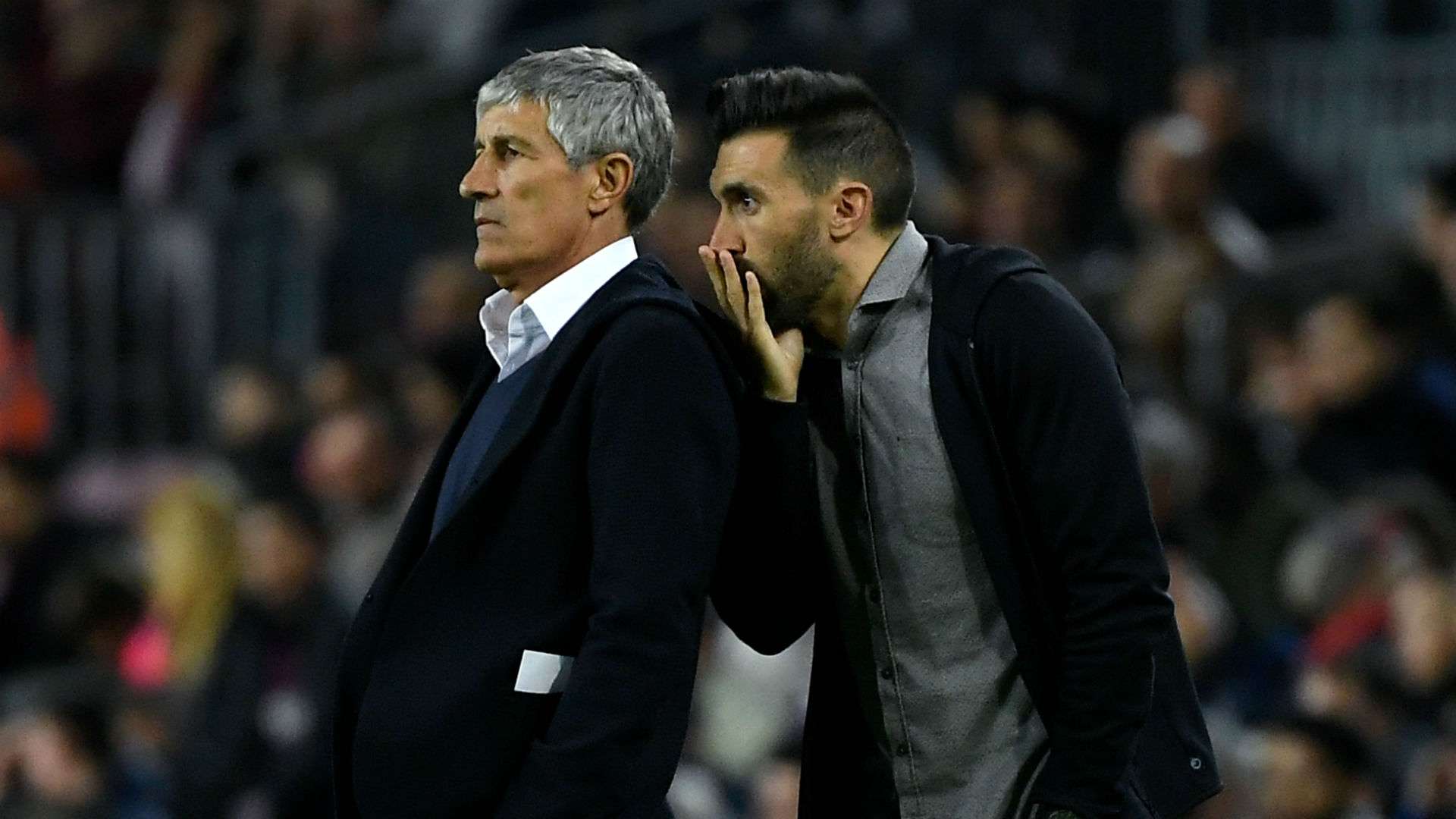 Quique Setien Eder Sarabia Barcelona