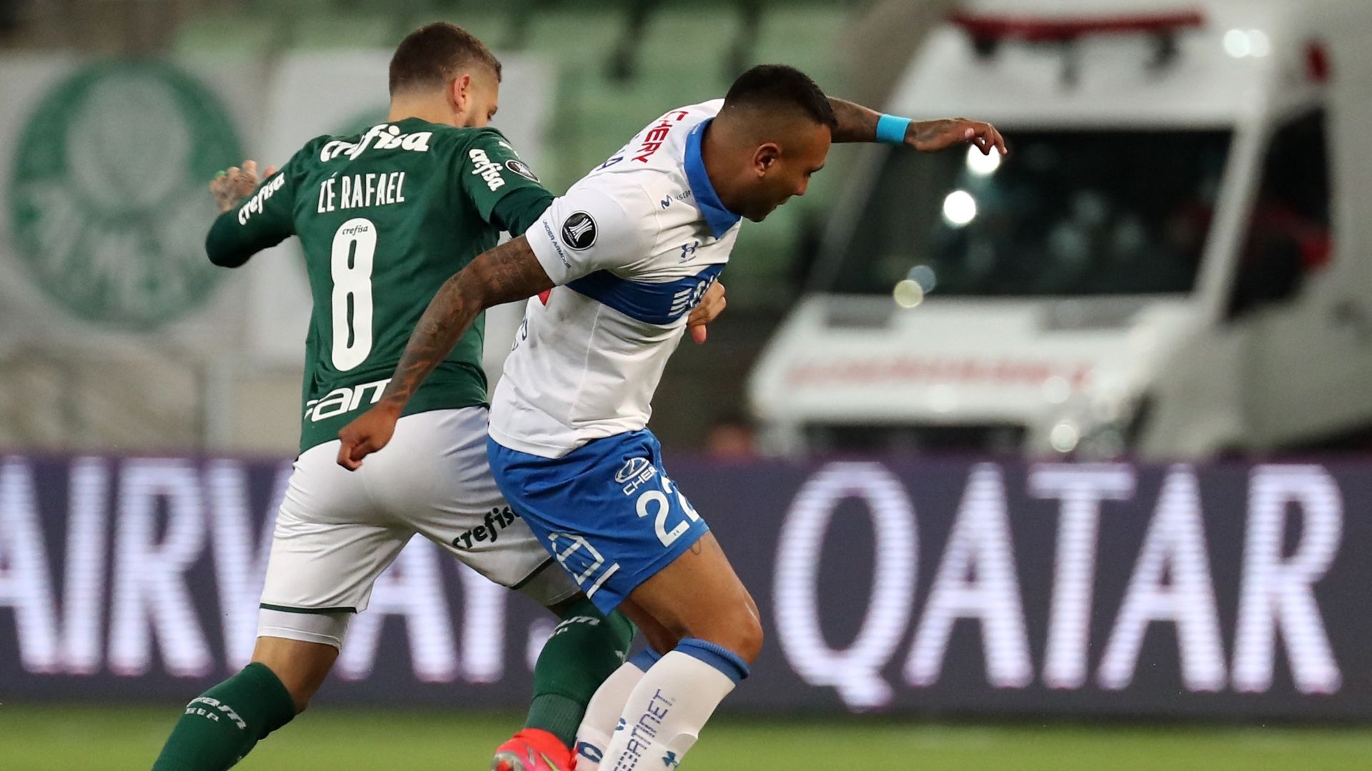 210721 Zé Rafael y Juan Leiva Palmeiras Universidad Católica
