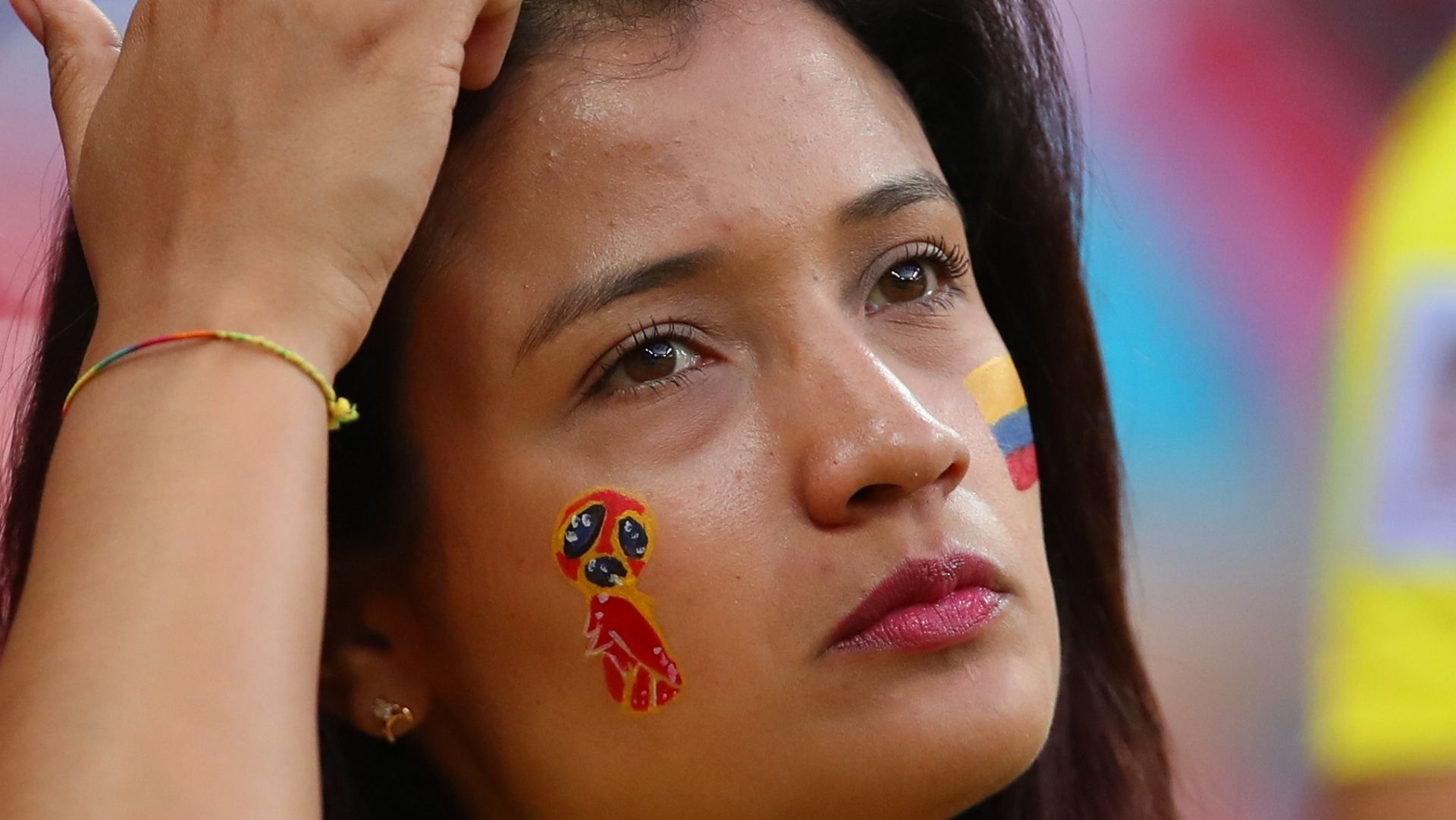 美女サポワールドカップ_ポーランドvsコロンビア_コロンビア1