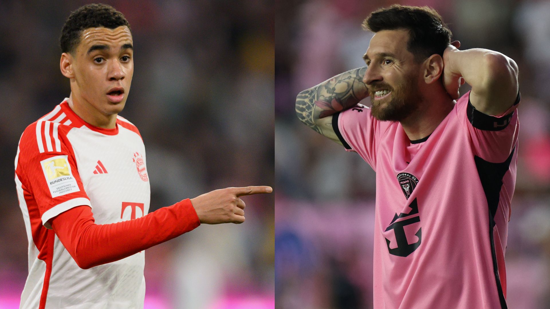 Jamal Musiala Lionel Messi