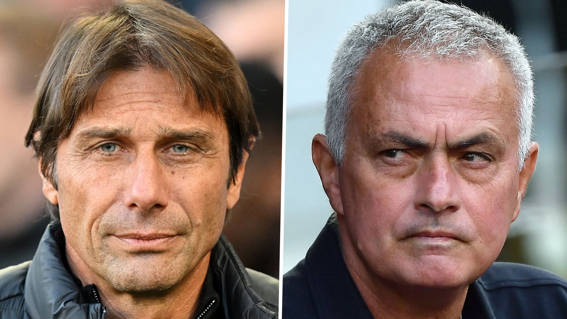 Antonio Conte Jose Mourinho Tottenham Roma 2022-23