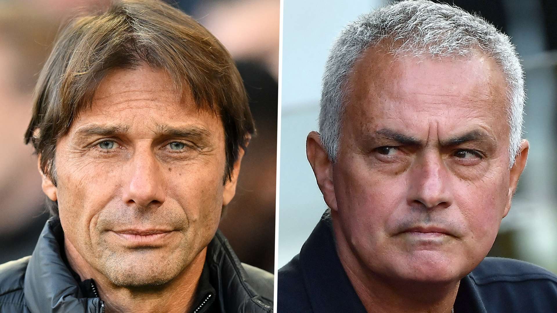 Antonio Conte Jose Mourinho Tottenham Roma 2022-23