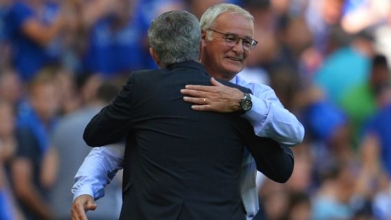 claudio ranieri jose mourinho - cropped