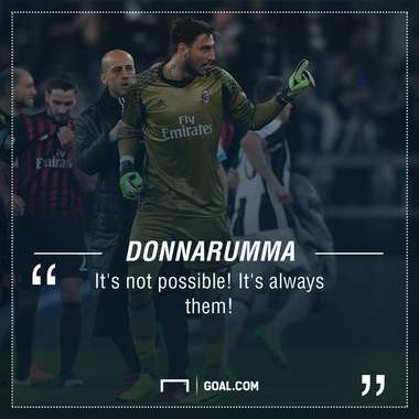 Gigio Donnarumma AC Milan Juventus PS