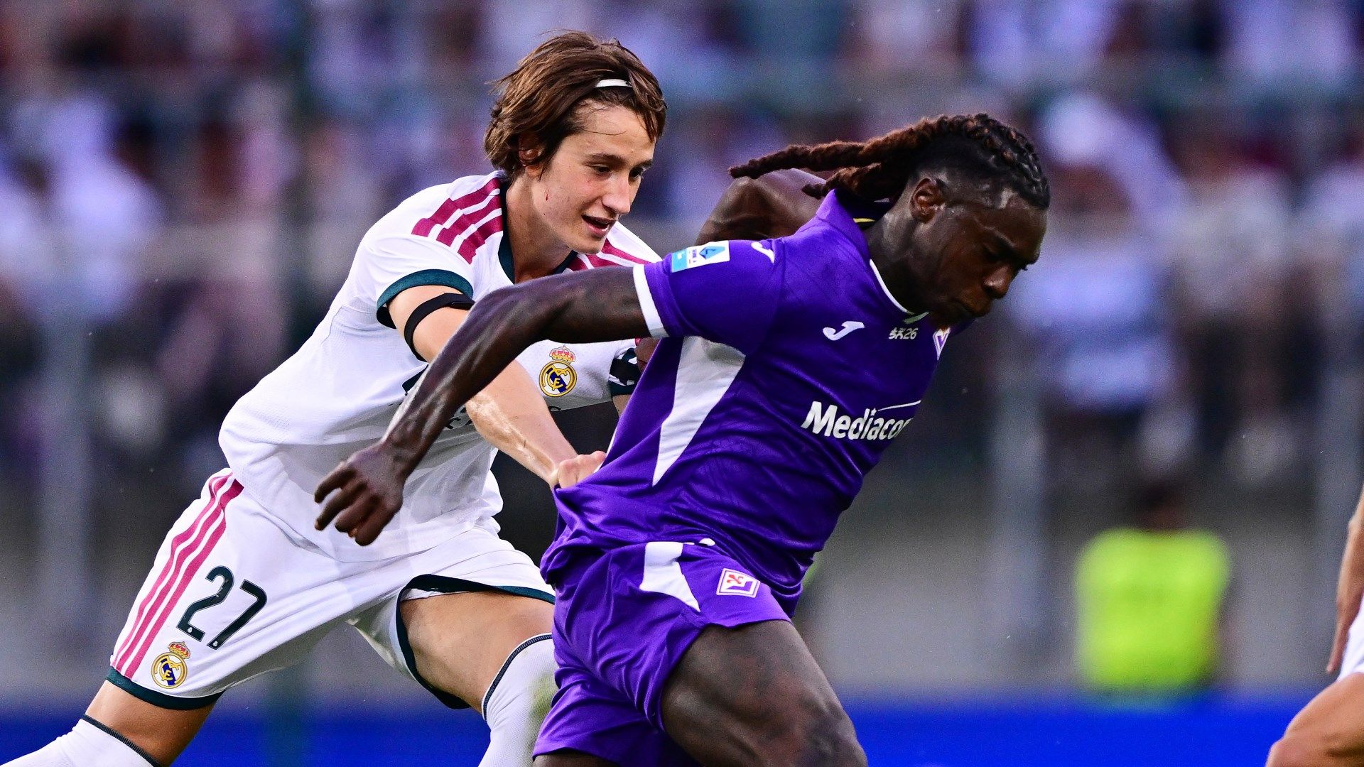 Kean Fiorentina Real Madrid